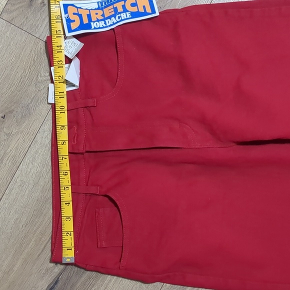 Vintage Red Jordache Mom High Waist Women's Jeans Size 12 NWT - Picture 4 of 11